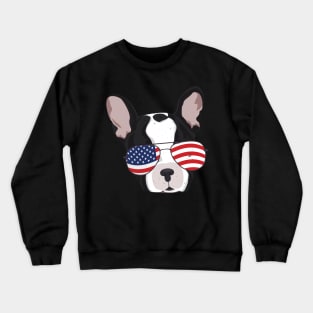 French Bulldog American Pride Merica Crewneck Sweatshirt